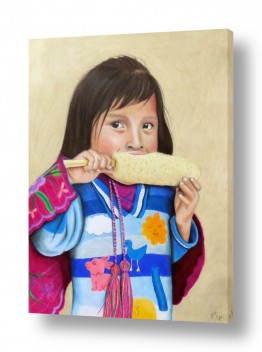 ציורים מעין שרעבי | מקסיקנית