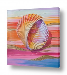 תמונות של בינה מלאכותית תמונות נאיביות עם בינה מלאכותית | קונכייה ססגונית