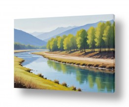 מים נהרות | בין מים להרים