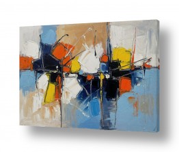 מופשט גיאומטרי מופשט גיאומטרי קווים | לב הסערה