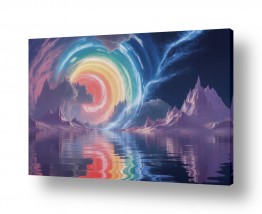 תמונות של בינה מלאכותית תמונות נאיביות עם בינה מלאכותית | השתקפות האופק