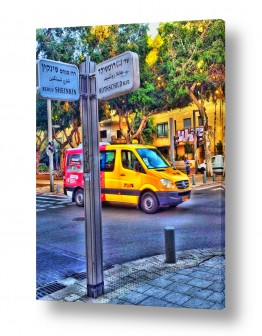 תל אביב-יפו TLV Street Signs | רוטשילד שנקין