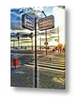 תל אביב-יפו TLV Street Signs | פרישמן והטיילת
