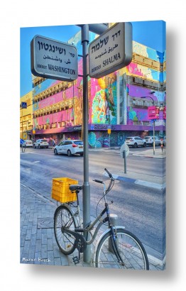 תל אביב-יפו TLV Street Signs | דרך שלמה פינת וושינגטון