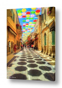 ירושלים העיר החדשה | מטריות בנחלת שבעה