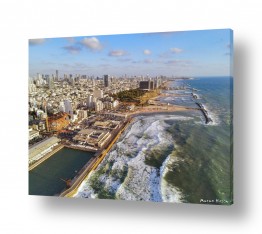 מתן הירש מתן הירש - צילום אומנותי בישראל ובעולם - נוף אורבני | קו החוף של תל אביב