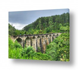 תמונות לפי נושאים עמק | הגשר המפורסם של סרי לנקה