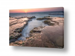 מיכאל שמידט מיכאל שמידט - צלם טבע ונופים של ארץ ישראל היפה - חוף הבונים | לזרום אל השקיעה