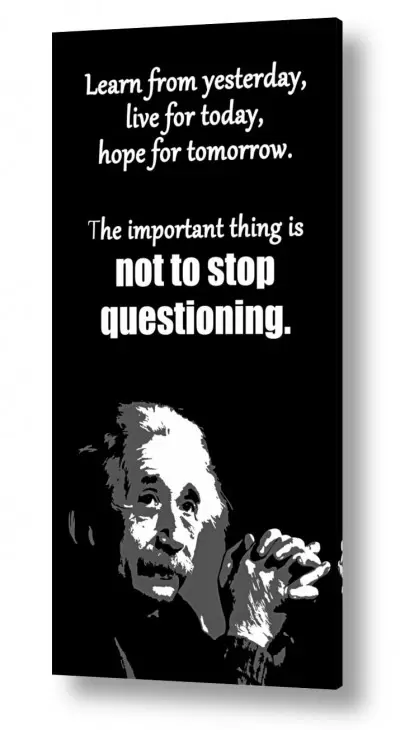 חדרים תמונות השראה | Albert Einstein Quote