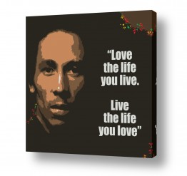 תמונות נבחרות ציורים ואמנות דיגיטלית | Bob Marley Quote