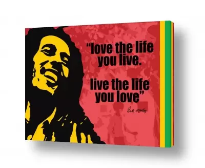 חדרים תמונות השראה | Bob Marley Quote