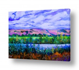 תמונות למשרד תמונות נופי ישראל למשרד | עמק החולה