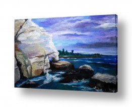 ציורים שמואל מושניק | ראש הנקרה