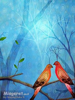 ציפורי אהבה-לאהבה וזוג