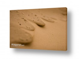 תמונות טבע חול | מפגש בין חול ומים
