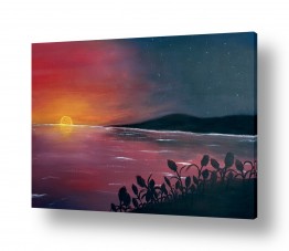 ציורים ציורים עם שמיים | Sunsetrise