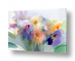 פרחים לפי צבעים פרחים לבנים | פרחים אבסטרקט