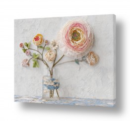 פרחים נוריות | נוריות בד