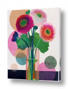 פרחים נוריות | נוריות גאומטריות 2