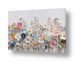 פרחים לפי צבעים פרחים ורודים | פרחי פנינים מיובשים