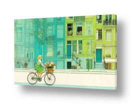 חדרים תמונות לחדר שינה | טיול אופניים באמסטרדם