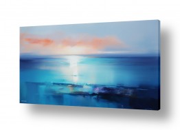אורית גפני אורית גפני - אמנות דיגיטלית לבית ולמשרד - עננים | אור בים