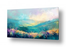 ציורים אורית גפני | העמק הוא חלום