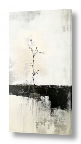 ציורי אבסטרקט אבסטרקט פרחוני ובוטני | סימן לתקווה