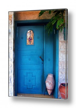 צבעים פופולארים צבע כחול | דלת בטבעון
