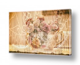 תמונות לפי נושאים וילון | ורדים מאחורי הווילון 2