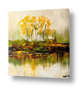 מים נחלים | שלכת צהובה