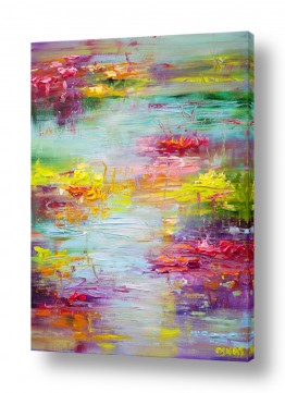 פרחים לוטוס | Monet Garden