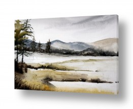 נוף הרים | סתיו צפוני