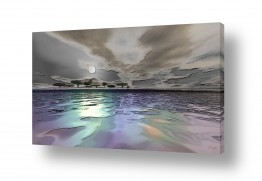 רעיה גרינברג רעיה גרינברג - «פנטזיה ממוחשבת«-ציור דיגיטלי - עננים | לונה