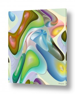 רעיה גרינברג רעיה גרינברג - «פנטזיה ממוחשבת«-ציור דיגיטלי - פסטלי | abstract