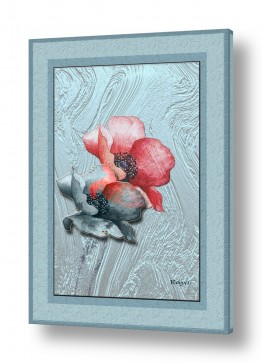 רעיה גרינברג רעיה גרינברג - «פנטזיה ממוחשבת«-ציור דיגיטלי - פרחים | צמד כלניות