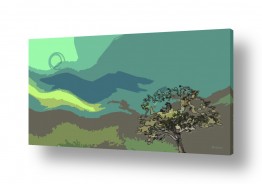רעיה גרינברג רעיה גרינברג - «פנטזיה ממוחשבת«-ציור דיגיטלי - עננים | ערב