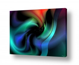 רעיה גרינברג רעיה גרינברג - «פנטזיה ממוחשבת«-ציור דיגיטלי - צבעונים | From inside