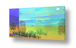 רעיה גרינברג רעיה גרינברג - «פנטזיה ממוחשבת«-ציור דיגיטלי - ציפור | Landscpe
