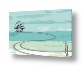 תמונות טבע שמים | אישה ודרך