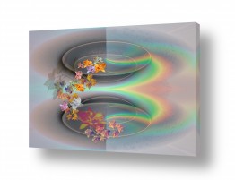 רעיה גרינברג רעיה גרינברג - «פנטזיה ממוחשבת«-ציור דיגיטלי - פרחים | מגש פרחים