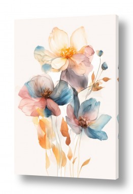 תמונות נוף לסלון תמונות פרחים לסלון | פרחי מים