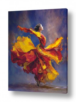 תמונות של בינה מלאכותית אנשים ודמויות עם בינה מלאכותית | מחול של תקווה