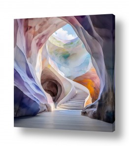 אורבני מדרגות | בין הסלעים לאור