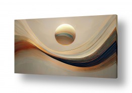 מופשט גיאומטרי מופשט מעגלי | Stillness in Motion
