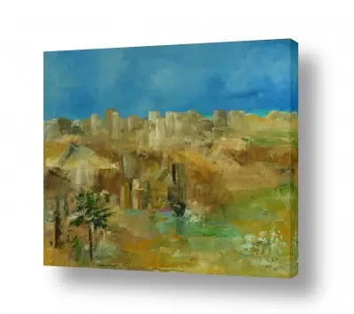 תמונות לחדר שינה תמונות לחדר שינה קלאסי | נוף  מופשט