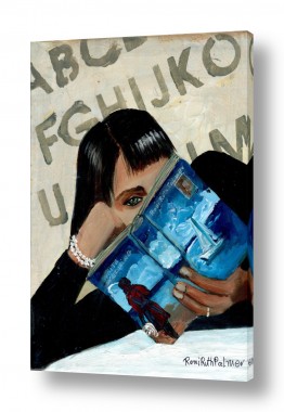 רוני רות פלמר רוני רות פלמר - מודרני, אוירה, דמויות,נוף ואבסטרקט - נשים | פרידה קאלו בירוק