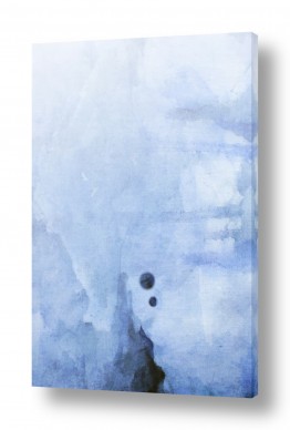 ציור מודרני אבסטרקט בצבעי מים | מים