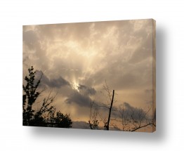 צילומים צילומים שמים | שקיעה בשמיי ענן