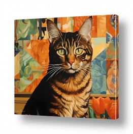 ציורים ציורים של בעלי חיים | עיני חתול